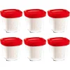 vente pas cher en ligne Lot De 6 Pots Pour Yaourtière Multi Délices – Xf100501 – SEB 5