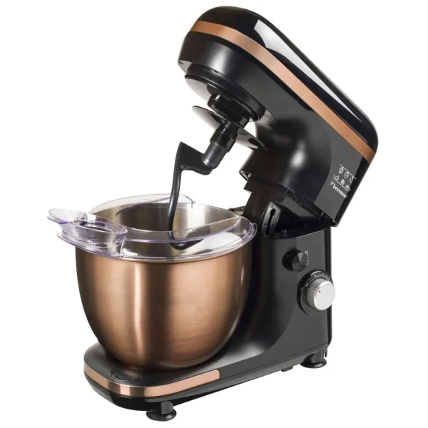 marque pas cher en ligne Robot Pâtissier 5l 1000w Cuivre – Akm900co – BESTRON 5