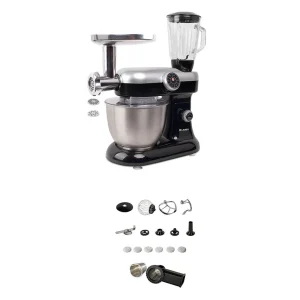Distributeur Officiel KLAISER Pack Robot Pétrin Pâtisser Multifonctions Kitchen MIX KM284M… 15