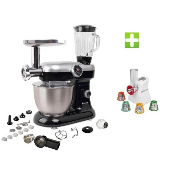 Distributeur Officiel KLAISER Pack Robot Pétrin Pâtisser Multifonctions Kitchen MIX KM284M… 1