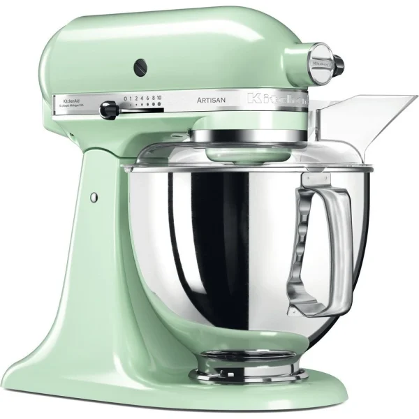 KitchenAid Robot Multifonction De 4,8L 300W Macaron Pistache Argent boutique en france 1