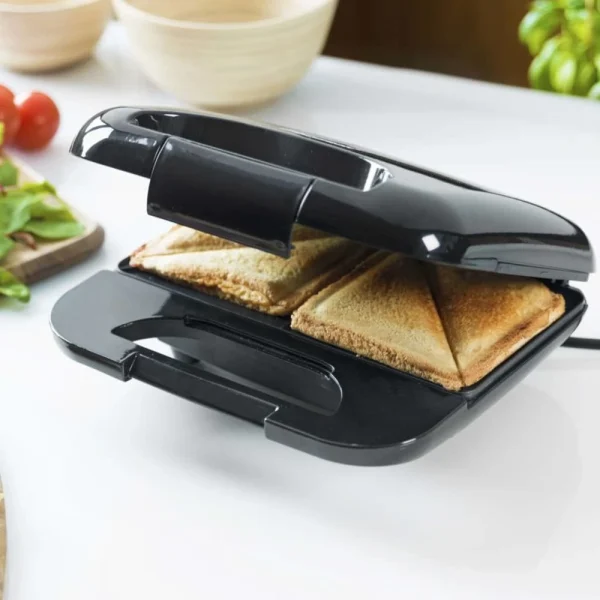 Bestron Appareil à Croque-monsieur Funcooking ASM750Z 750 W Noir grande promotion 4