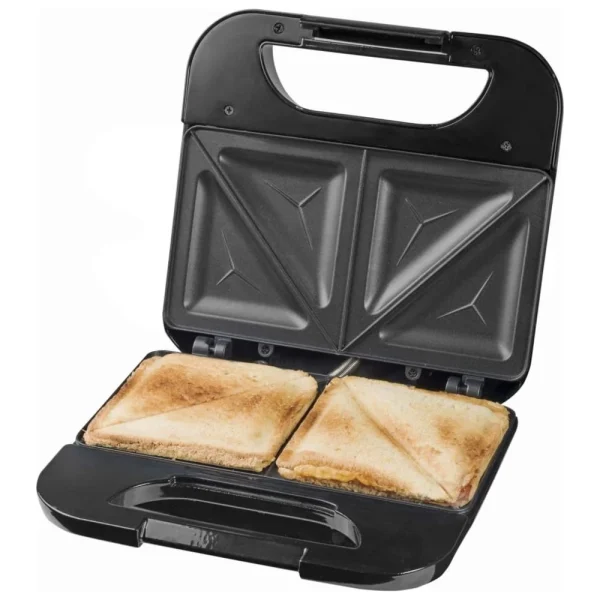 Bestron Appareil à Croque-monsieur Funcooking ASM750Z 750 W Noir grande promotion 5