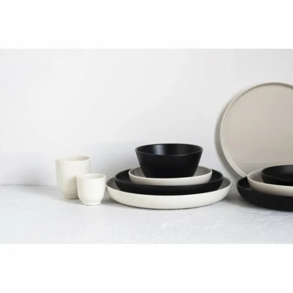 Assiette Creuse Porcelaine Noire 17 Cm Adélie Revol magasin en ligne france 5