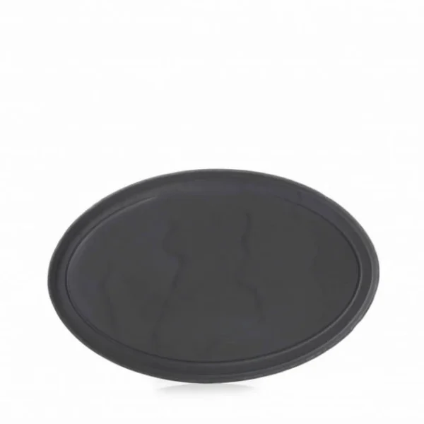 exclusivement disponibles Assiette Ovale Ardoise 35 Cm Basalt Revol 1
