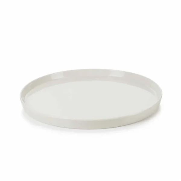 soldes officiel Assiette Plate Porcelaine Ivoire 24 Cm Adélie Revol 1
