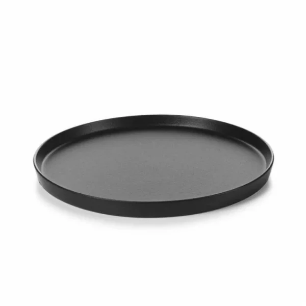 Assiette Plate Porcelaine Noire 22 Cm Adélie Revol officiel 1