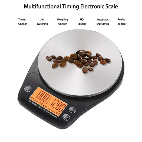 Meilleur Prix Garanti Universal Balance électronique De Cuisine De Haute Précision, Rétroéclairée… 1