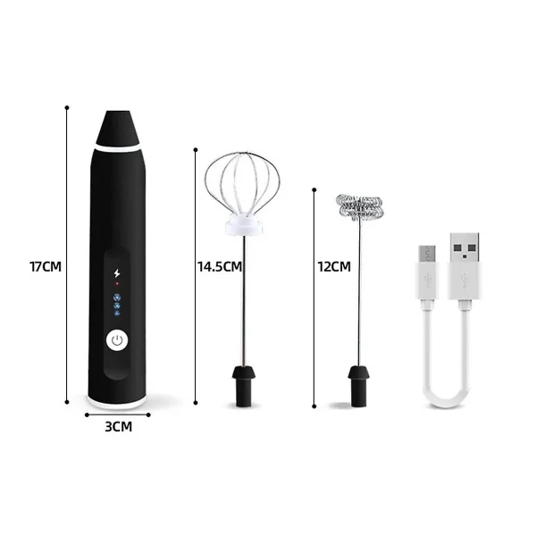 Universal Café, Lait, Miel, Lait Rechargeable, Mini-mélangeur De Boissons (29x… a Prix Discount 5