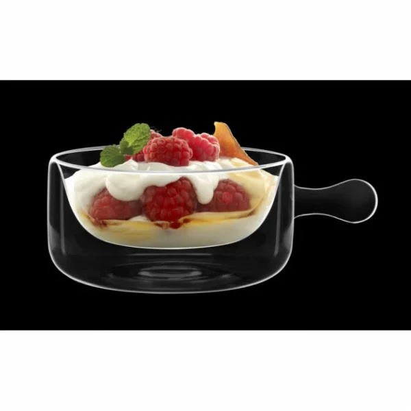 Casserole Verre Double Paroi 16 Cl (x2) Luigi Bormioli THERMIC GLASS qualité supérieure 3