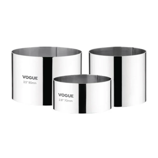Cercle à Mousse 90 X 60mm – Vogue – Acier Inoxydable magasin en ligne france 5