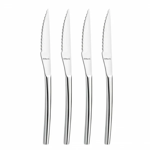 Satisfait ou Remboursé Coffret 4 Couteaux Steak Aurora 22,7 Cm Amefa Premiere 1