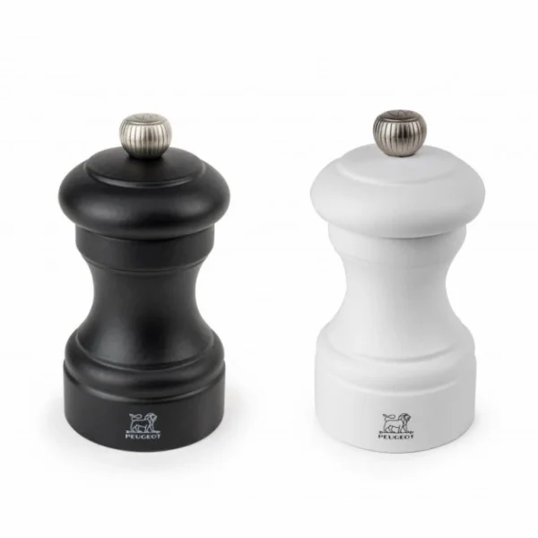 Duo Moulin à Poivre Et à Sel Bistro 10 Cm Noir Et Blanc Peugeot magasin france 1