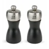 Duo Moulin à Poivre Et à Sel Fidji 12 Cm Noir-Inox Peugeot Paris 17