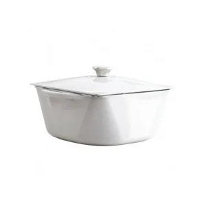Retour Facile et Gratuit FIN DE SERIE Cocotte En Fonte Carronde 24 Cm Blanc Chasseur 10