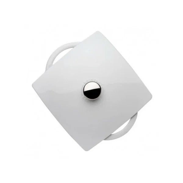Retour Facile et Gratuit FIN DE SERIE Cocotte En Fonte Carronde 24 Cm Blanc Chasseur 1
