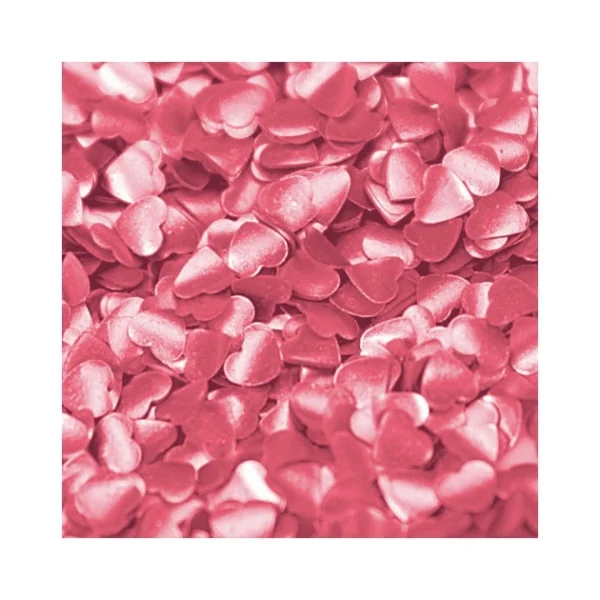 FIN DE SERIE Mini Coeurs Roses Comestible Rainbow Dust site pas cher 3