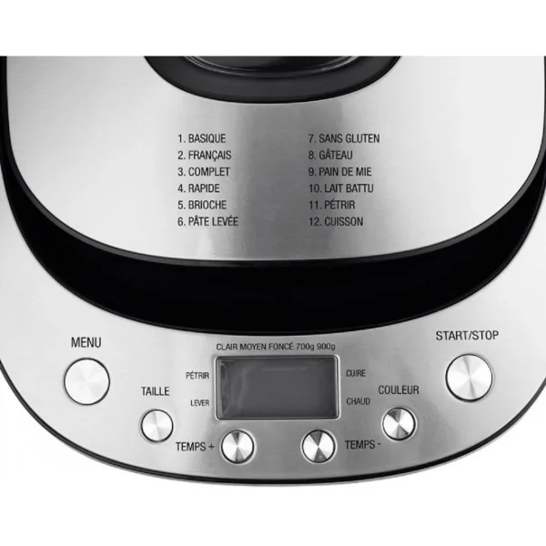 REMISE Machine à Pain Smart-B – 12 Programmes – 900g – Noir 4