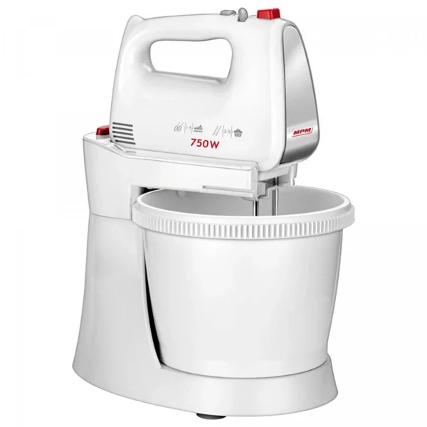 vente en ligne pas cher MPM Mélangeur à Pâtisserie Avec 2 Bols Rotatives 3 L, 5 Vitesses + Turb… 3