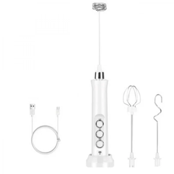 design à la mode Universal Mélangeur électrique à 3 Modes Porte-lait Mélangeur à œufs Avec … 1