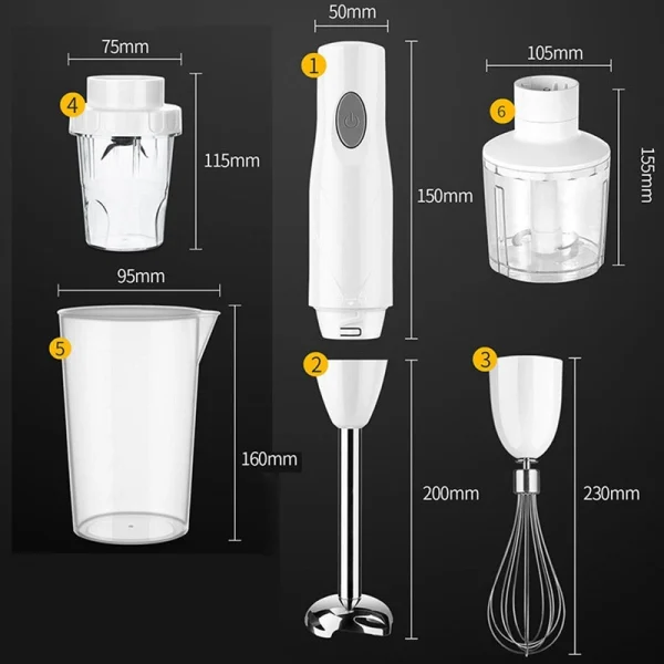 Acheter Maintenant Universal Mélangeur électrique, Mélangeur Alimentaire, Cuisinière, Hachoir ?… 6