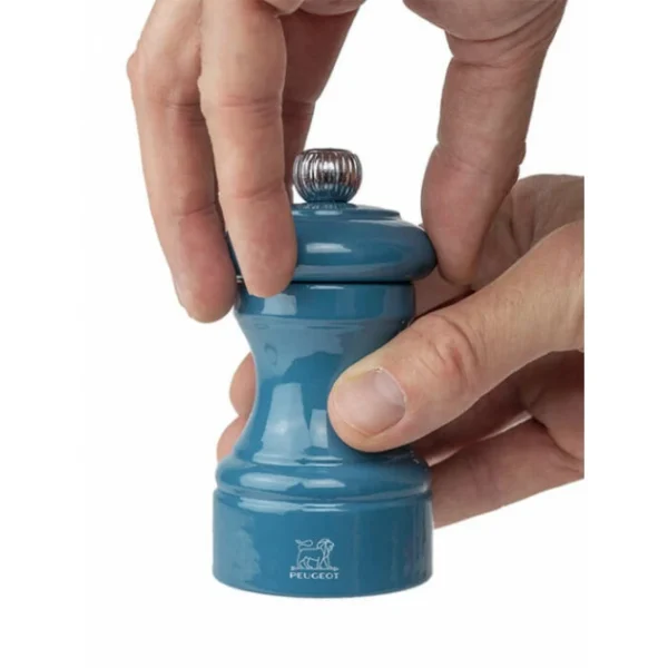 Moulin à Sel Bistro 10 Cm Bleu Pacifique Peugeot magasin pour 3