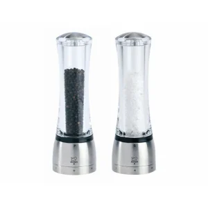 magasin en ligne Moulin à Sel Daman U’Select 21 Cm Transparent-Inox Peugeot 7