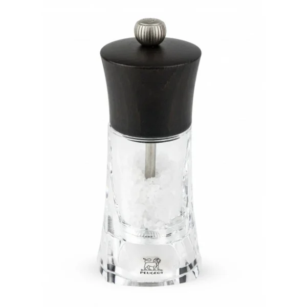 Moulin à Sel Oléron 14 Cm Transparent-Chocolat Peugeot pas cher en vente 1