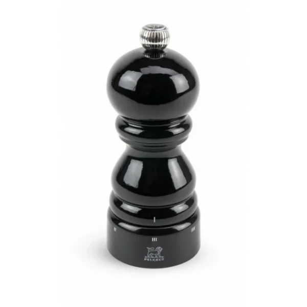 Moulin à Sel Paris U’Select 12 Cm Laqué Noir Peugeot Pas Cher Magasin Soldes 1