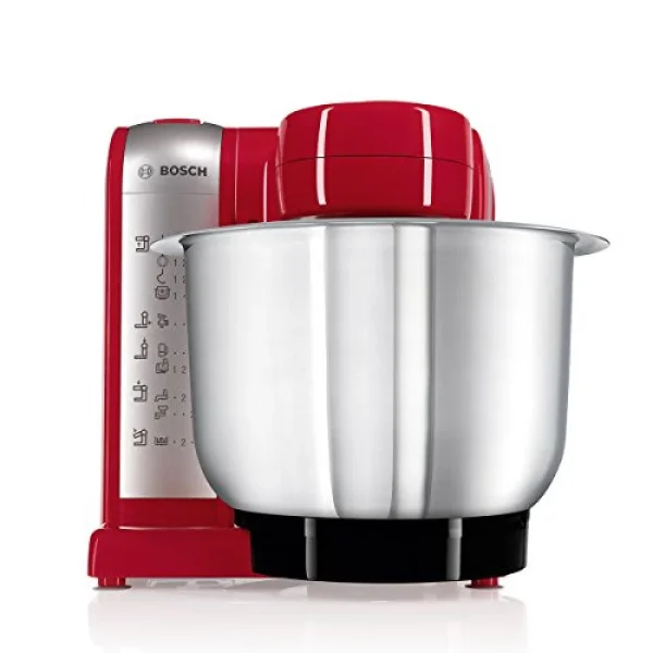 Bosch MUM48R1 Robot Multifonction Lame Réglable 600W Plastique Acier Inoxyd… magasin pour 3