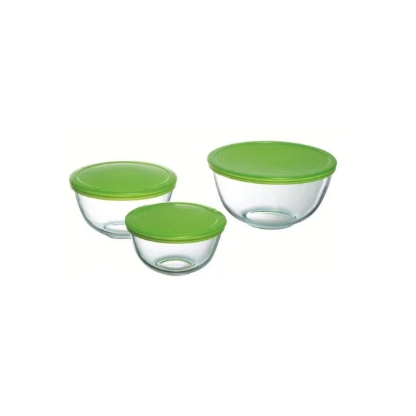 PYREX Bol De Préparation + Couvercle En Plastique 14 Cm Transparent marque pas cher en ligne 3
