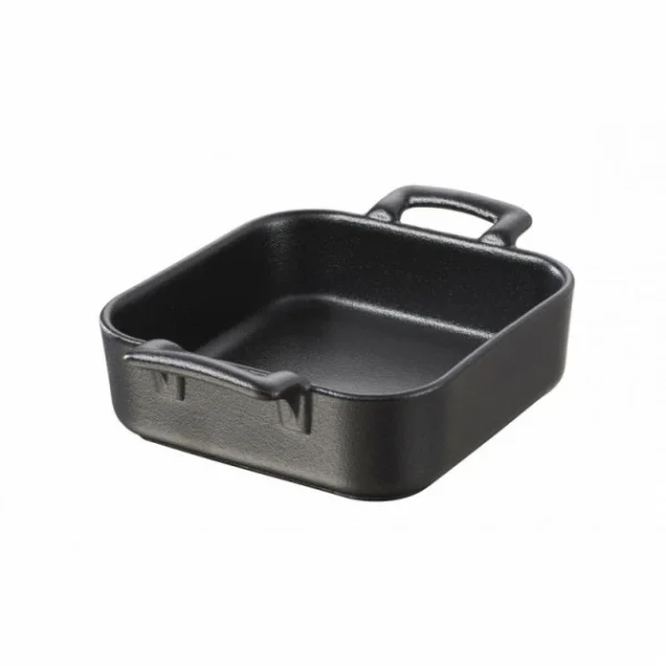 Ramequin Carré Noir 13×13 Cm Belle Cuisine Revol soldes pas cher 1