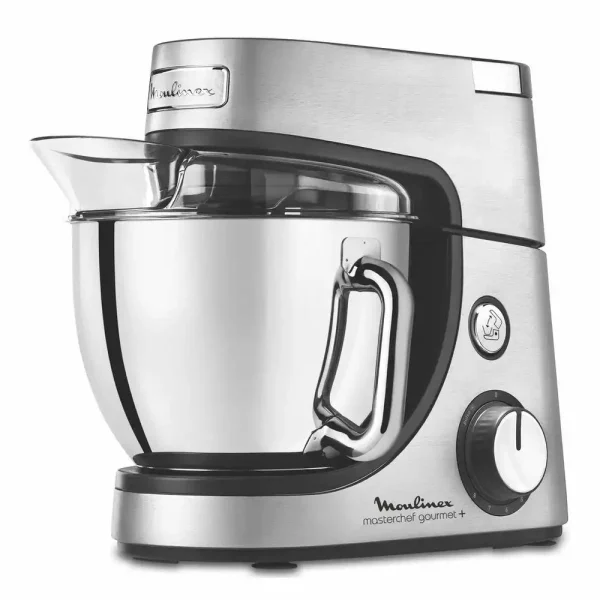 guranteed de qualité Robot Pâtissier 4.6l 1100w Metal Brosse – Qa613db1 – MOULINEX 1