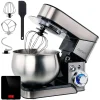 Robot Pâtissier Boulangerie Cuisine Ménager Multifonction Bol Inox 5… marque pas cher 5