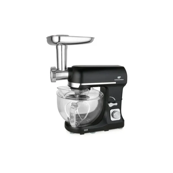dernières Robot Pâtissier CONTINENTAL EDISON – RP1000GB – 1000 Watts – Noir Bol… 1