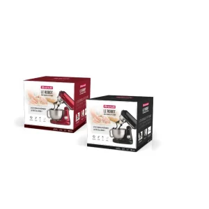 pas cher en vente Brandt Robot Pâtissier Avec Doubles Crochets Pétrisseurs – Noir – BR-173006 9