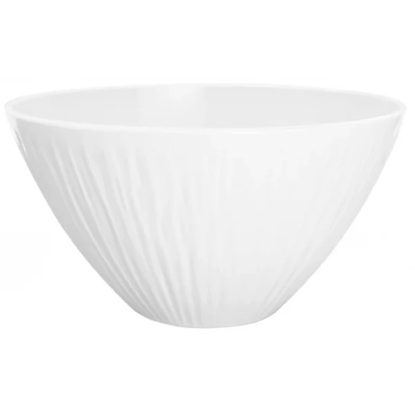 ZAK DESIGNS Saladier Sculpté Blanc En Mélamine 25 Cm TECHS – Zak! Designs soldes officiel 1