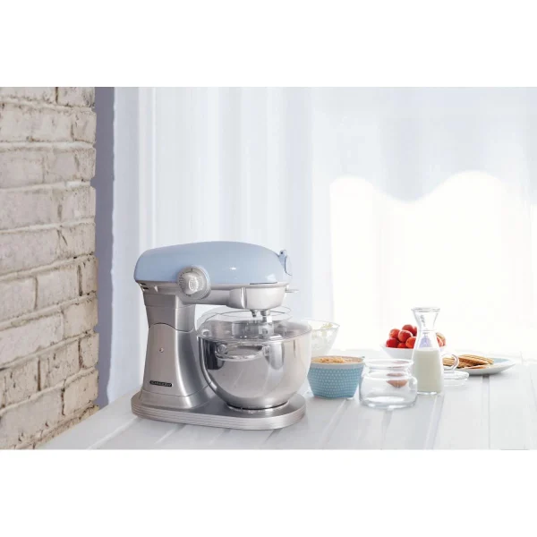 magasin Schneider® SCHNEIDER – SCFP57BL – Robot Pâtissier Vintage – Bol Inox 5,7 Litres … 4