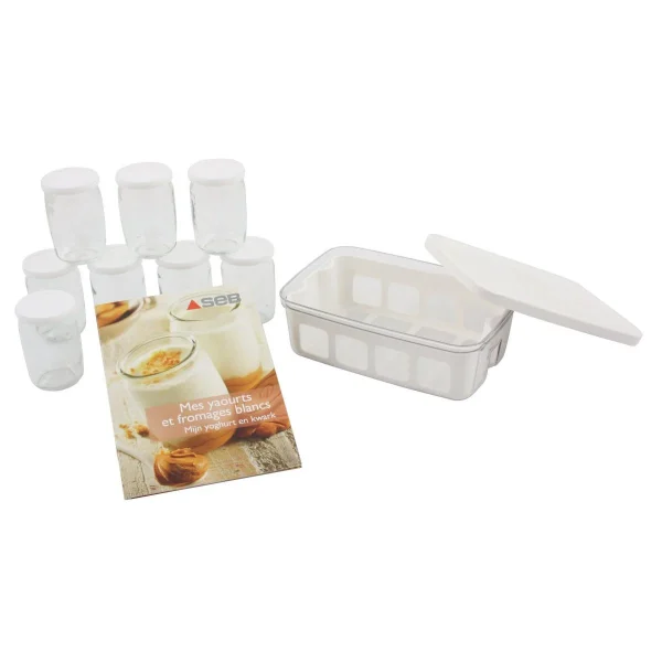 grande promotion Yaourtière 8 Pots De 125ml 30w – Yg5001 – SEB 3