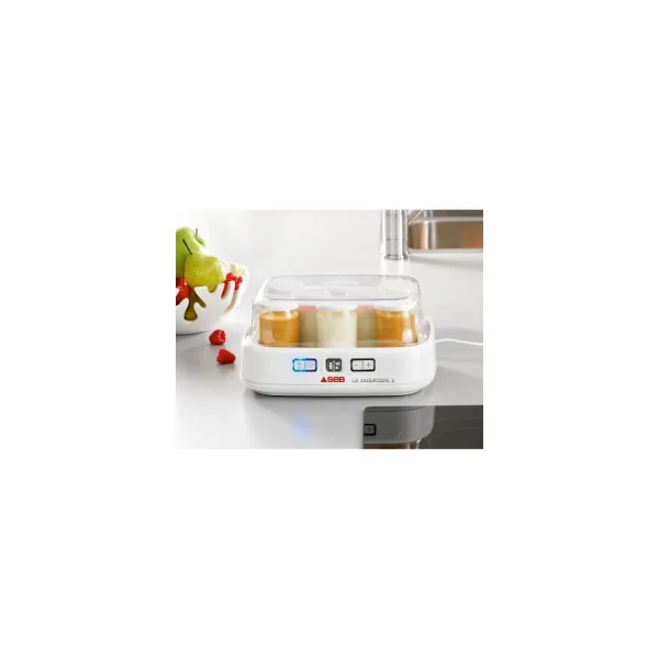 grande promotion Yaourtière 8 Pots De 125ml 30w – Yg5001 – SEB 5