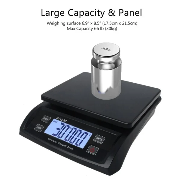 Universal Tableau De Transport Numérique 66 Livres/0,1 Once (30 Kg/1 G) Avec Fo… garantis authentique 3