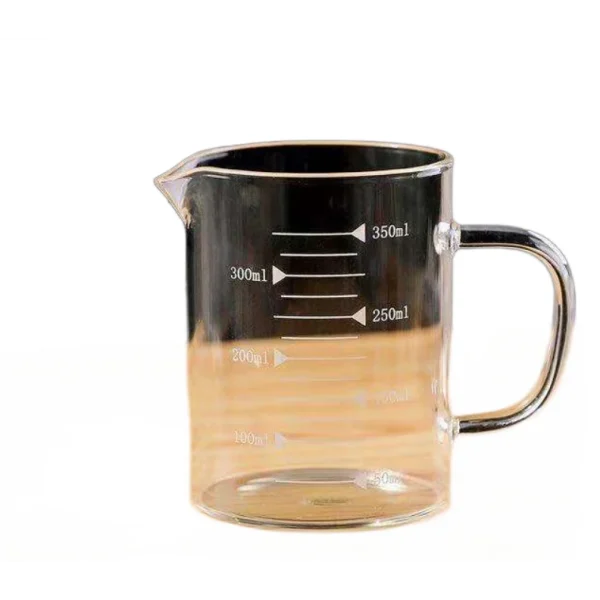 Universal Tasse De Mesure En Verre Haute Tasse à Lait Transparente Avec Balance… magasin france 1