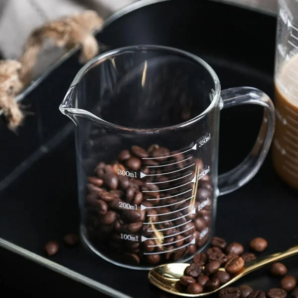 Universal Tasse De Mesure En Verre Haute Tasse à Lait Transparente Avec Balance… magasin france 3