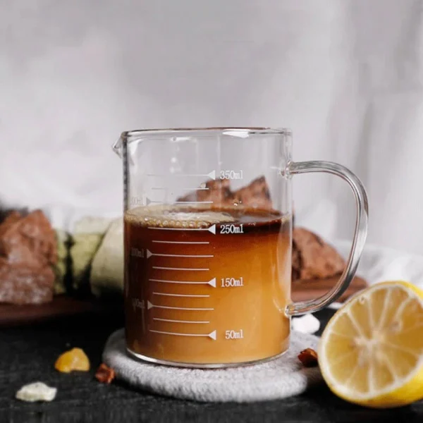 Universal Tasse De Mesure En Verre Haute Tasse à Lait Transparente Avec Balance… magasin france 4