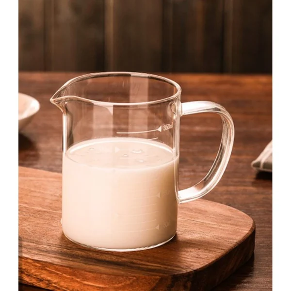 Universal Tasse De Mesure En Verre Haute Tasse à Lait Transparente Avec Balance… magasin france 5