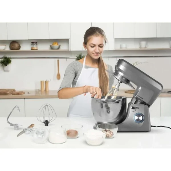 THOMSON – THFP9714G – Robot Pâtissier De Cuisine Multifonctions livraison la plus rapide 5