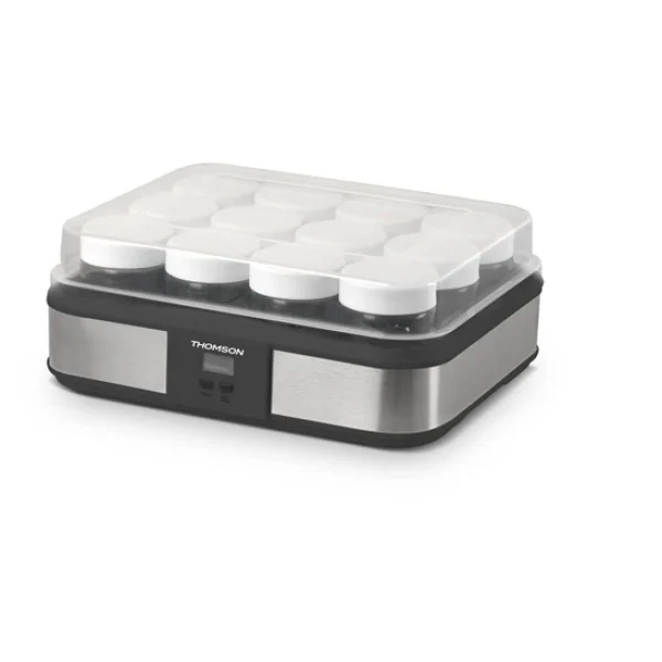 THOMSON – THYM912A – Yaourtière – 12 Pots En Verre – Ecran LCD – Minu… Top ventes 1