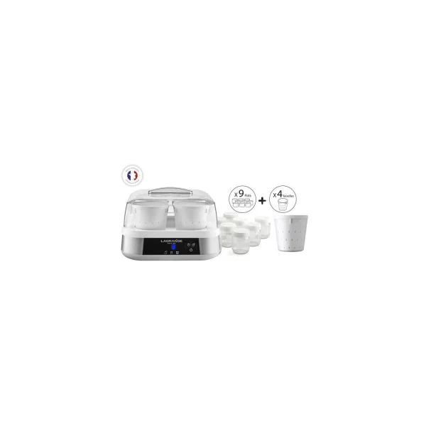 Yaourtière Et Fromagère 9 Pots 18w – 459601 – LAGRANGE outlet 5